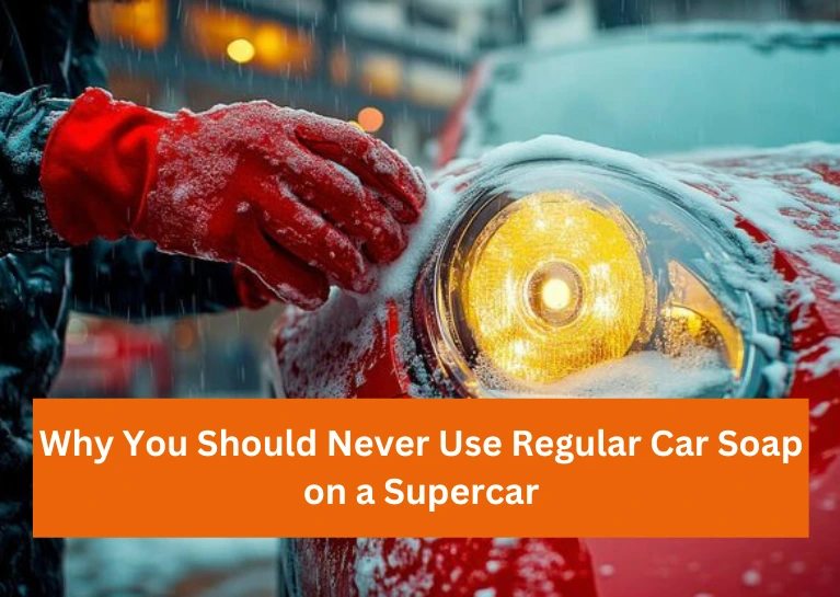 Why You Should Never Use Regular Car Soap on a Supercar